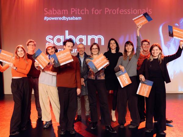 Winnaars van The Sabam Pitch for Professionals